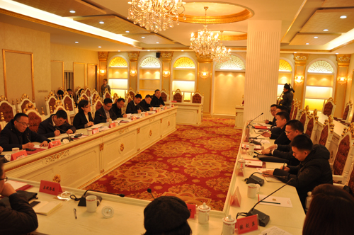 县委书记王彩莲新春走访伯特利话发展